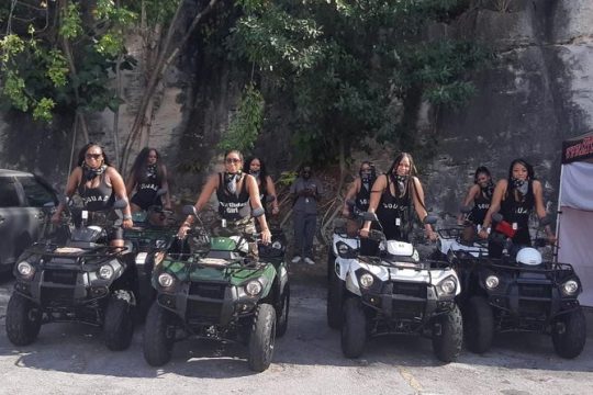 Nassau ATV tour with beach stop and authentic Bahamian lunch & Beverage included