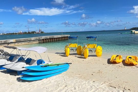 C.S.WATERSPORTS Full day water sports at Junkanoo Beach, Nassau Bahamas.