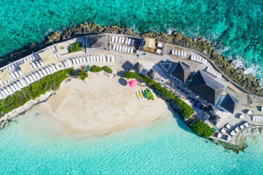 Private Ocean View Cabana at Pearl Island (from Nassau)