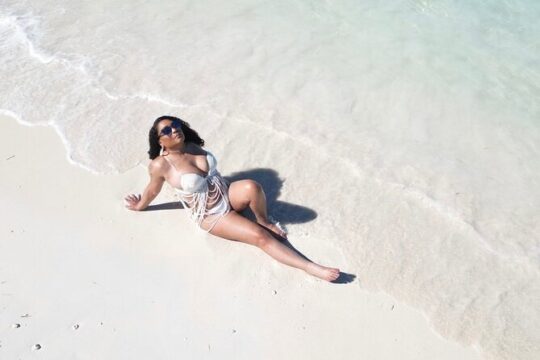 Beach Drone Photoshoot in Nassau Bahamas